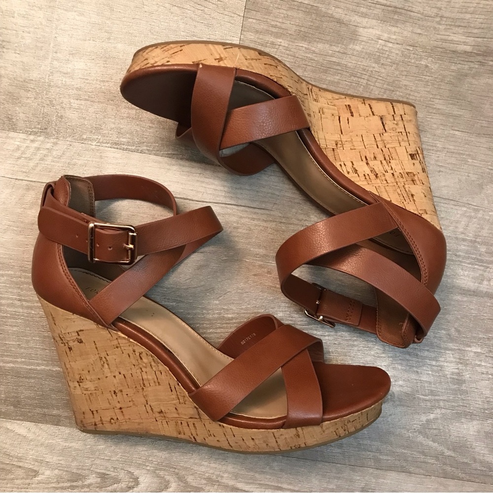 Brown Cork Wedges | 7